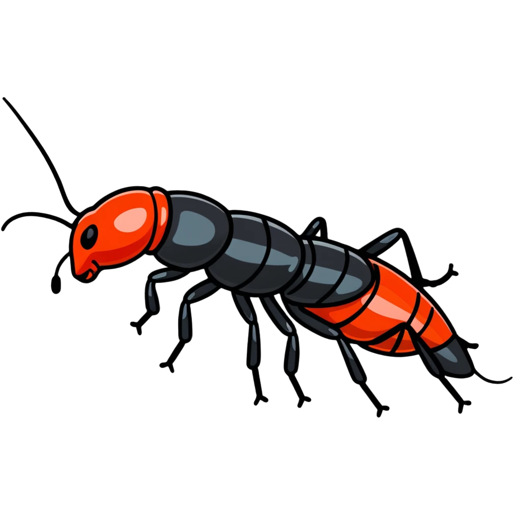 realistic earwig emoji