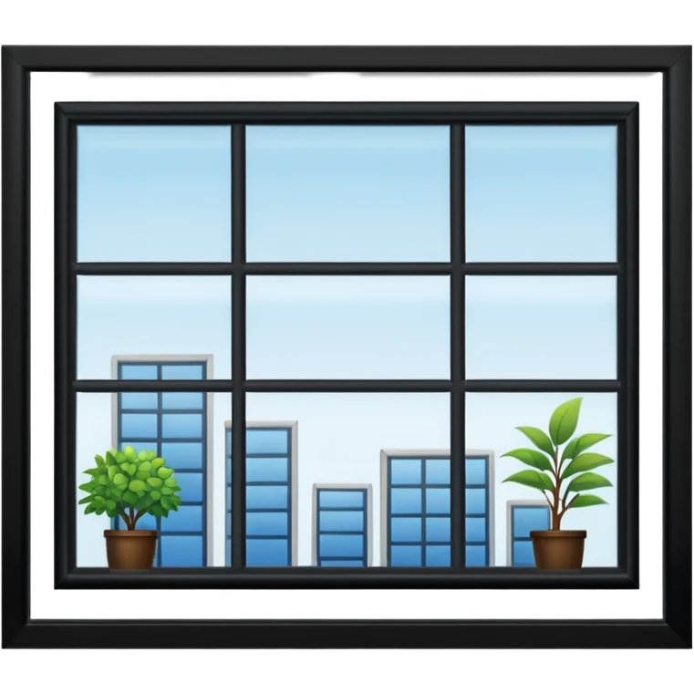 office window emoji