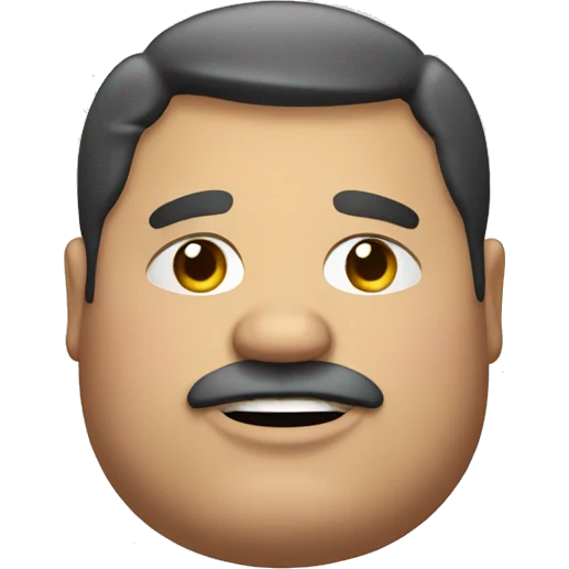 fat guy emoji