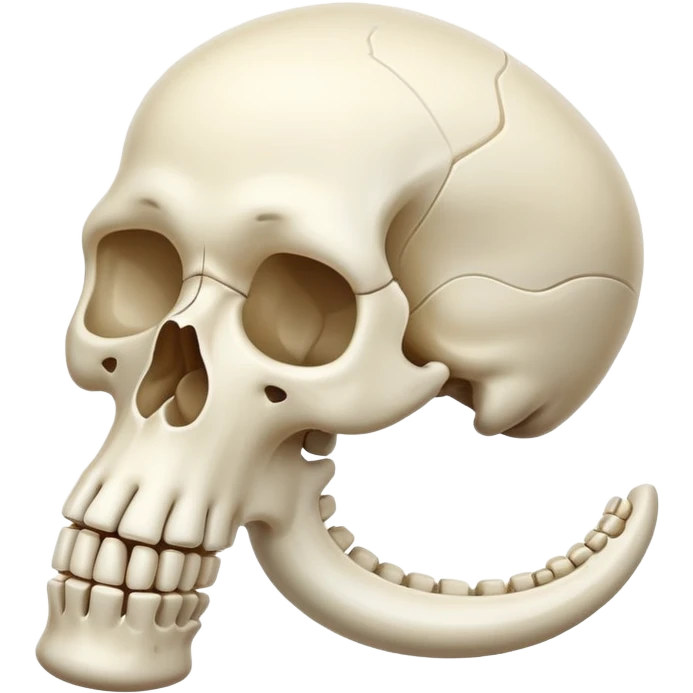 Bone in  emoji