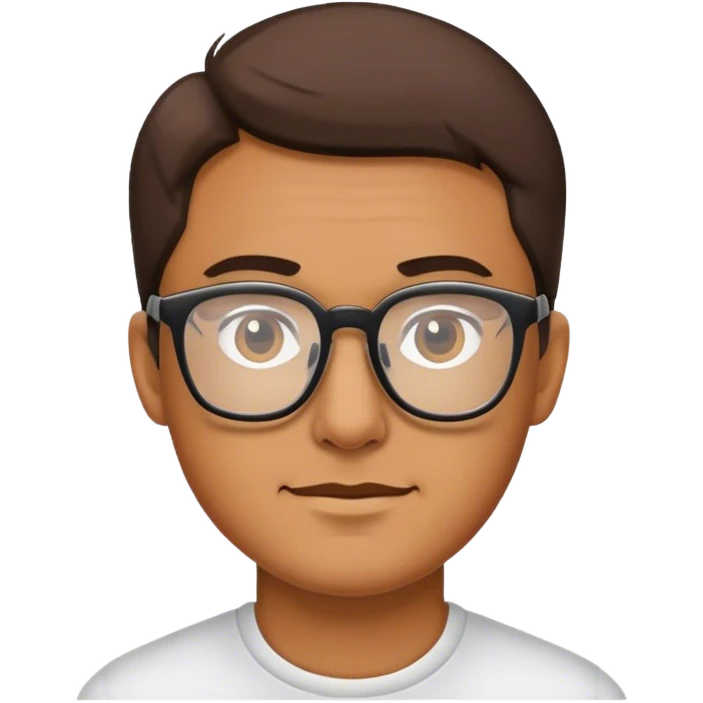 The writer is a man emoji