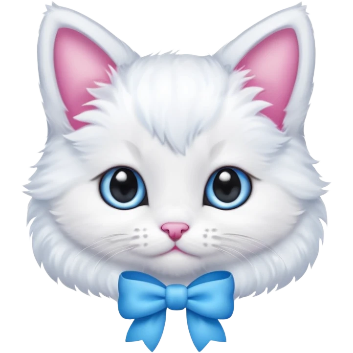 Котёнок с бантиком emoji