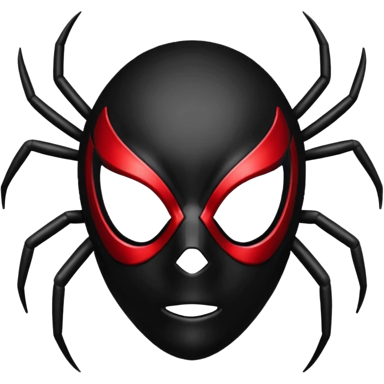 Spider mask  emoji emoji