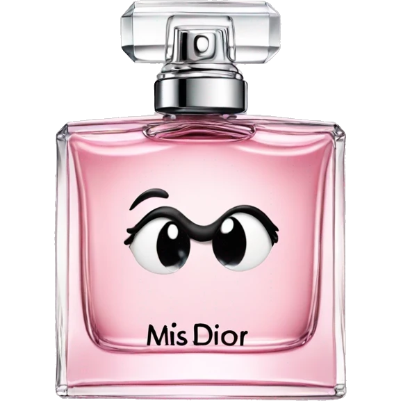 Miss Dior pefume  emoji