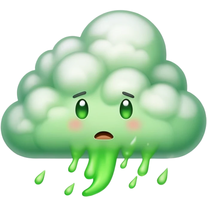 green fart emoji