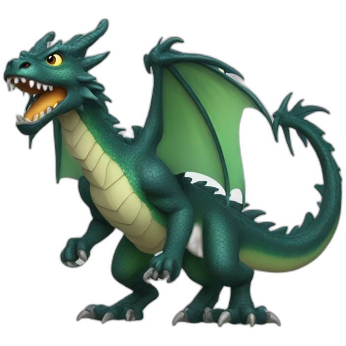 Krokmou dragon emoji