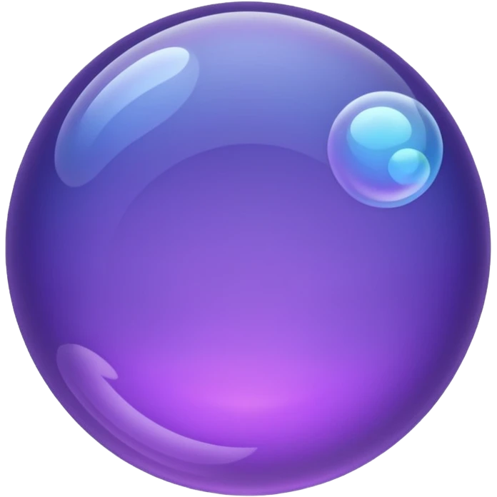 balão de comentário na cor roxa emoji