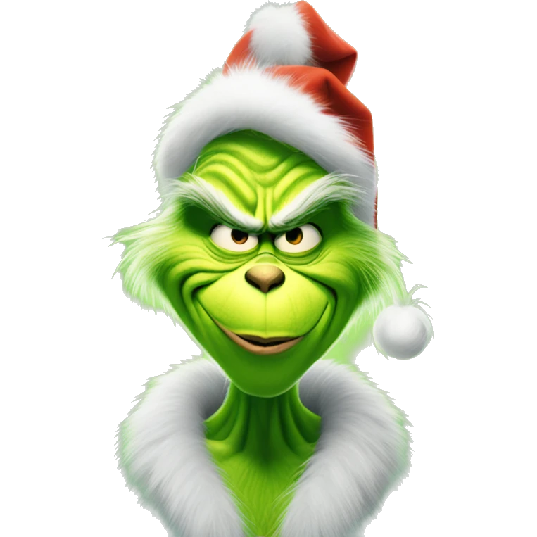 The grinch emoji