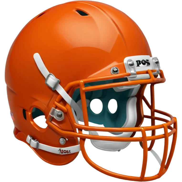 college football burnt orange  helmet emoji