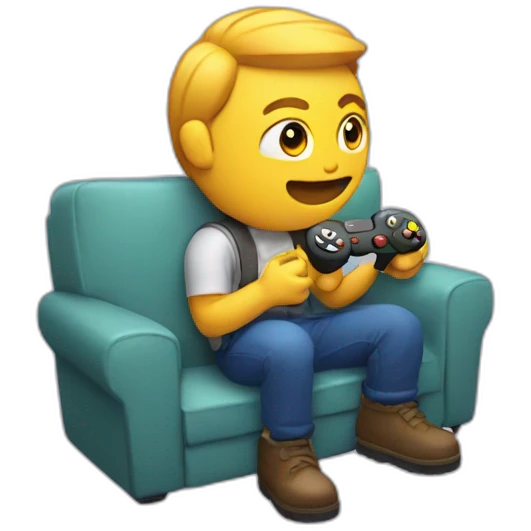 playing video games emoji