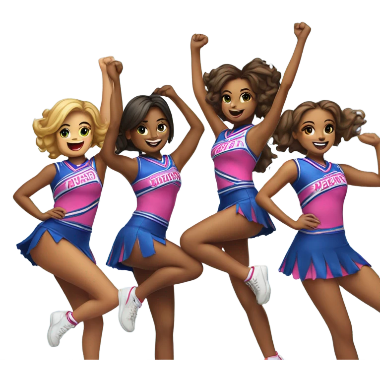 Cheerleaders  emoji