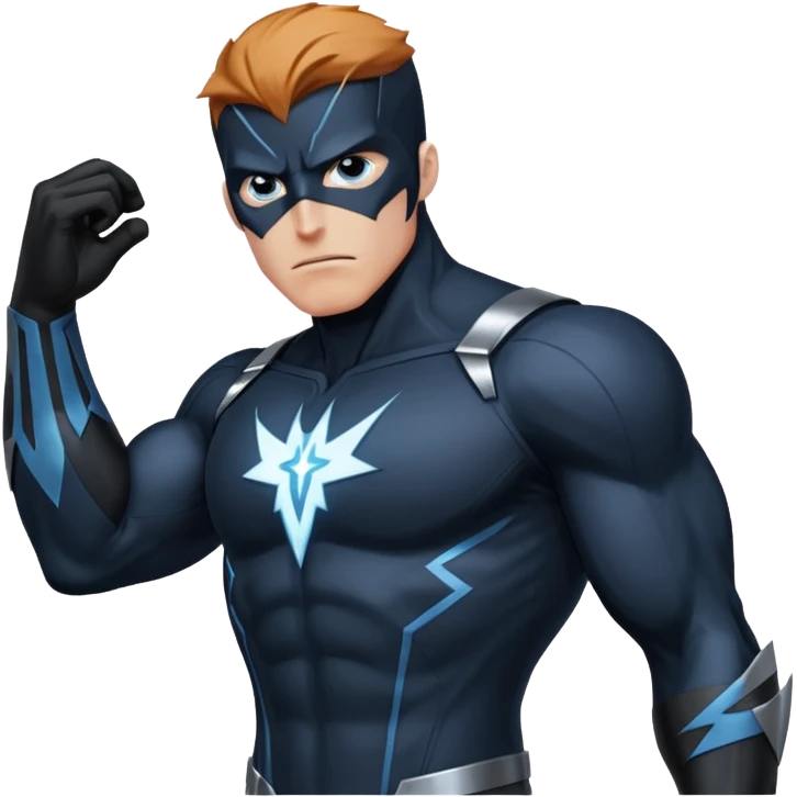 marvel character black bolt upper body emoji