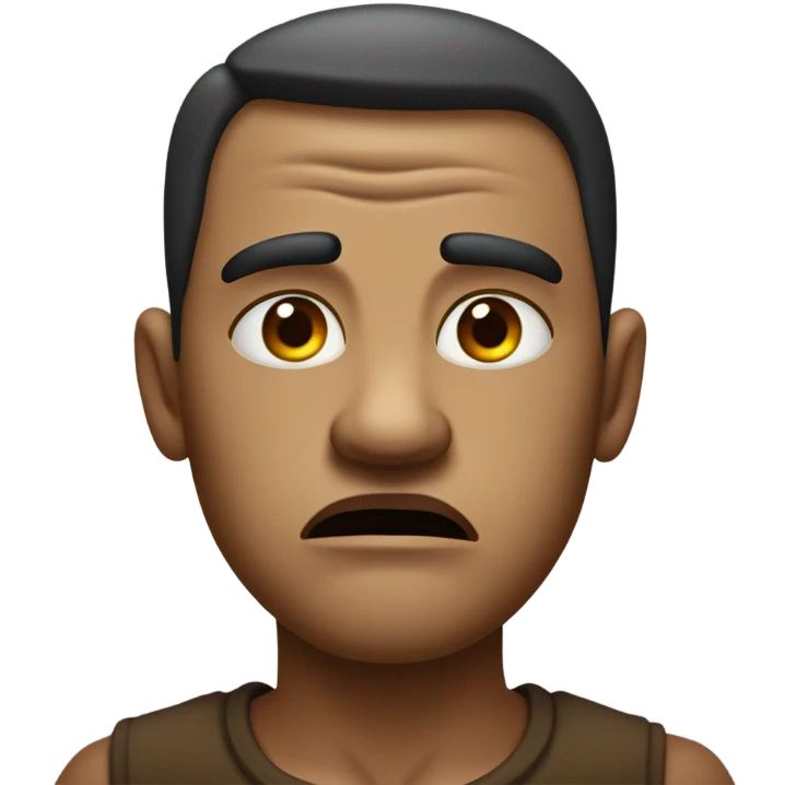Scowl emoji