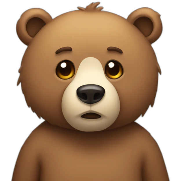 sorry bear emoji