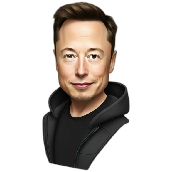 elon musk as dj emoji