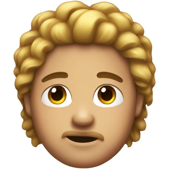 a fat boy sirh a mullet emoji