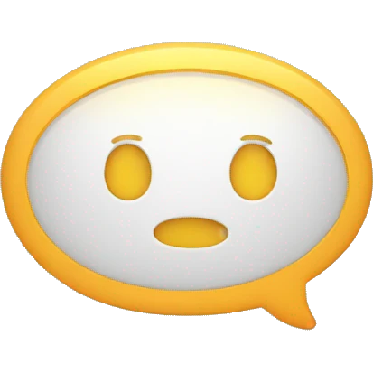 dialogue bubble emoji