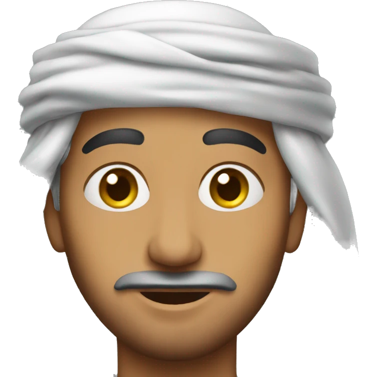 Arab man emoji