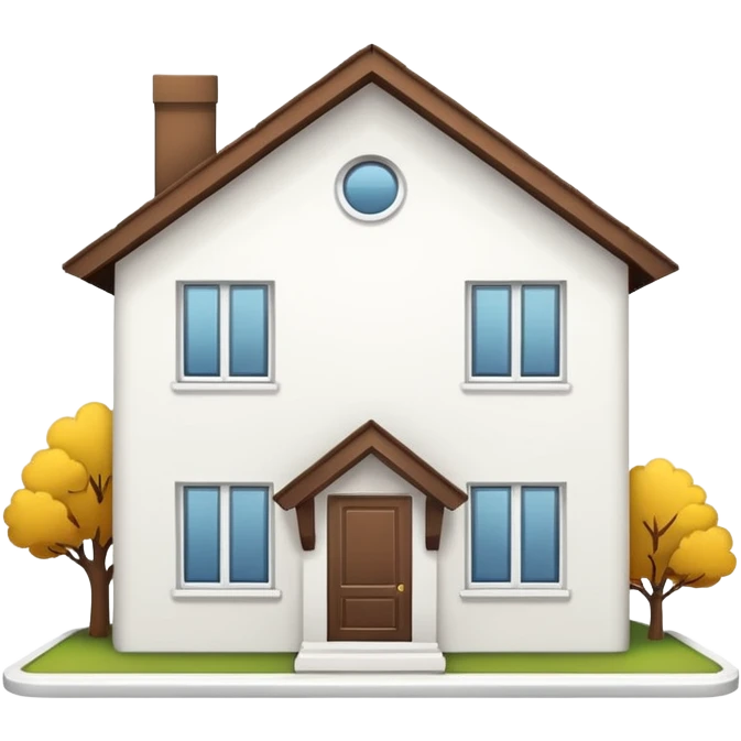 shared house minimalistic emoji