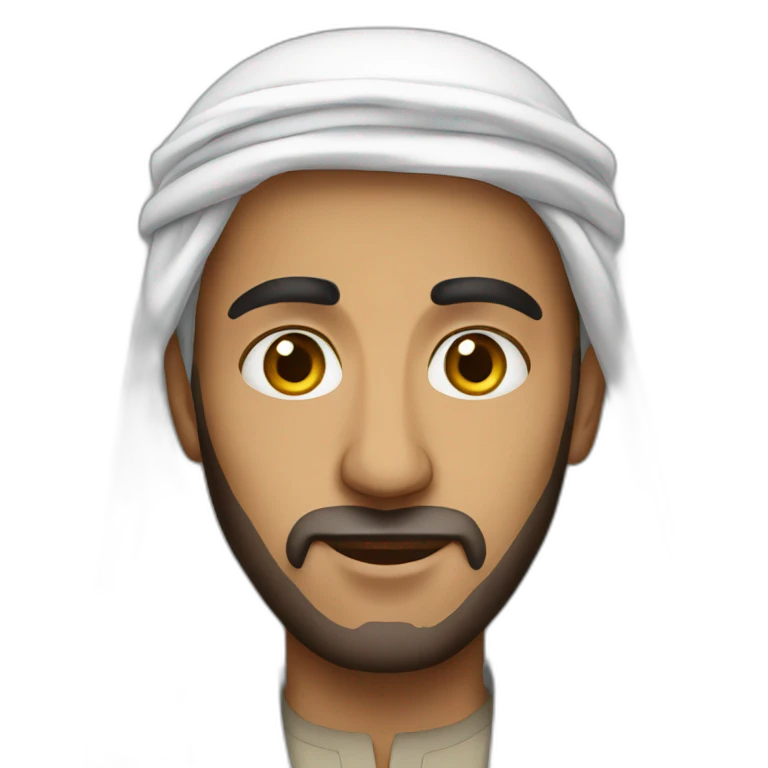 Arab man emoji