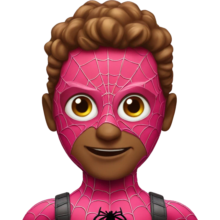 Pink Spider-Man  emoji