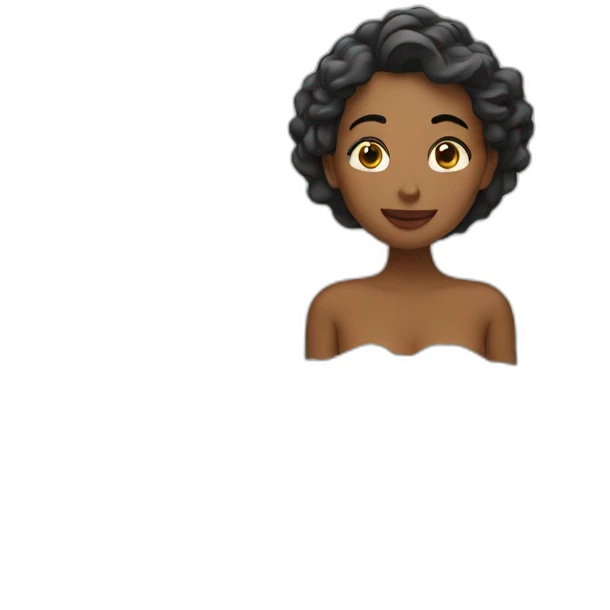 Woman in bath emoji