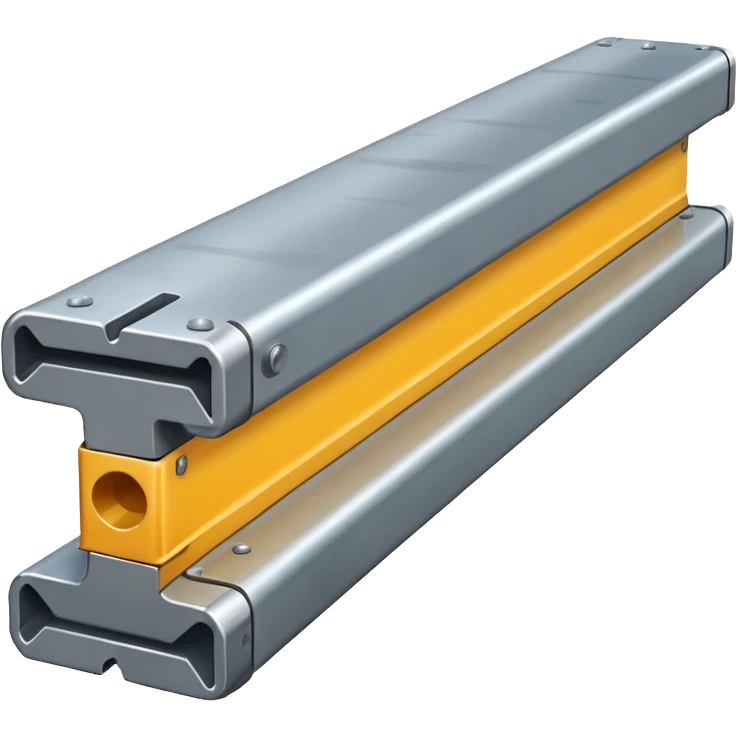 clean and industrial metal beam emoji