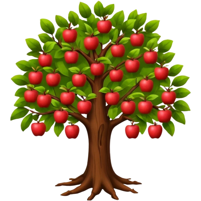 apple tree emoji