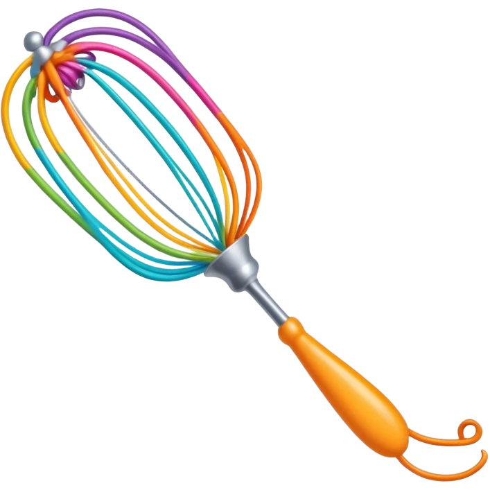 Whimsical whisk emoji