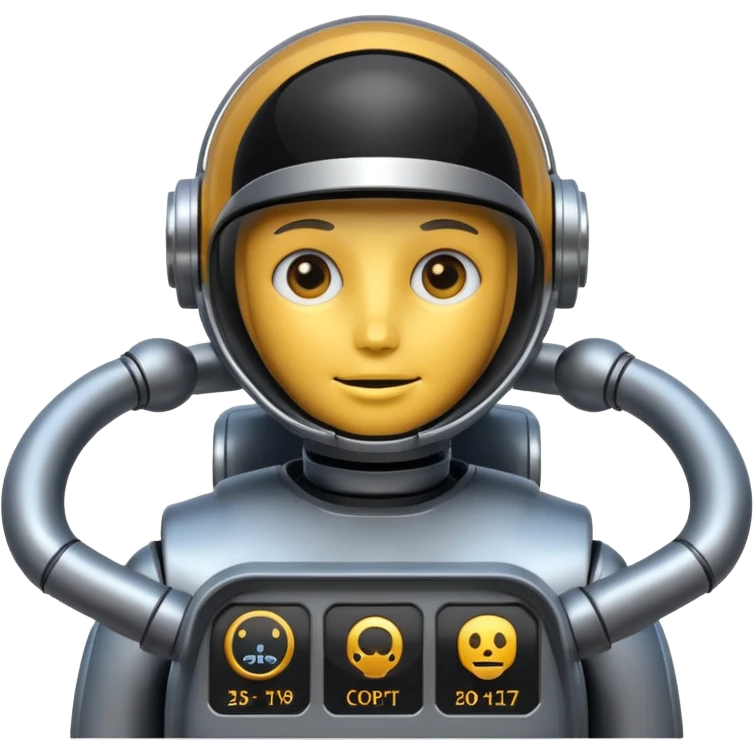robot copilot emoji