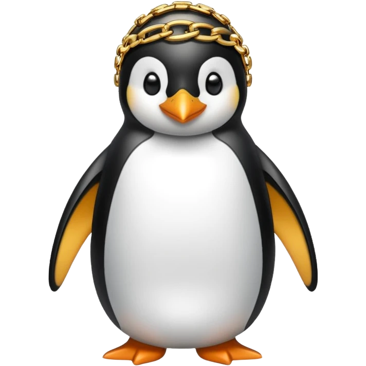 Penguin With drip￼ emoji