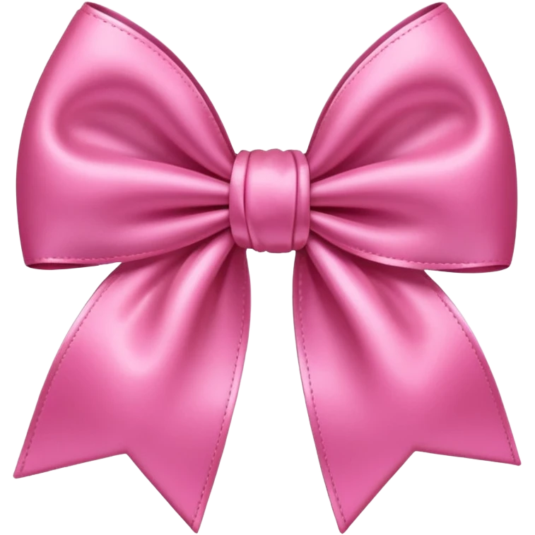 Pretty pink bow emoji emoji