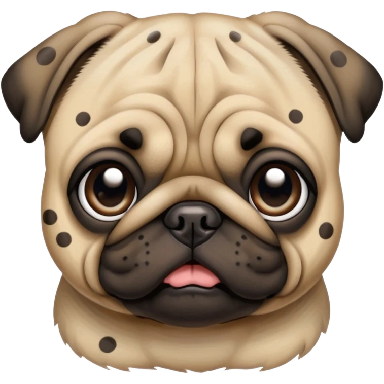mops pug dog emoji