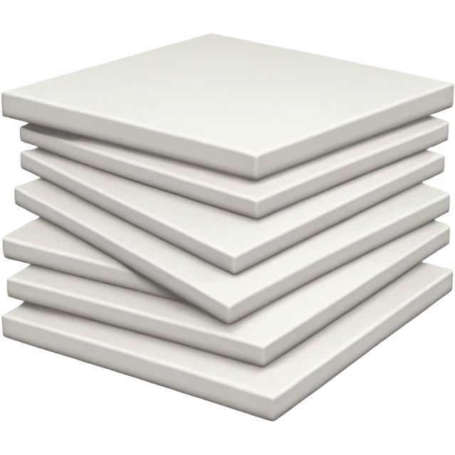 Stack of stretched canvases emoji