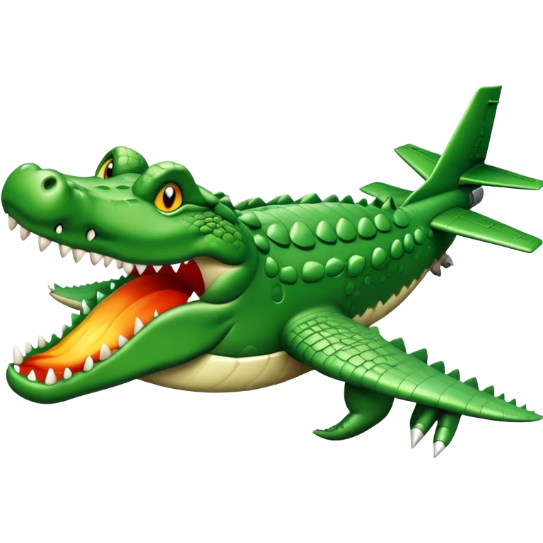 💣🐊🛩️ emoji