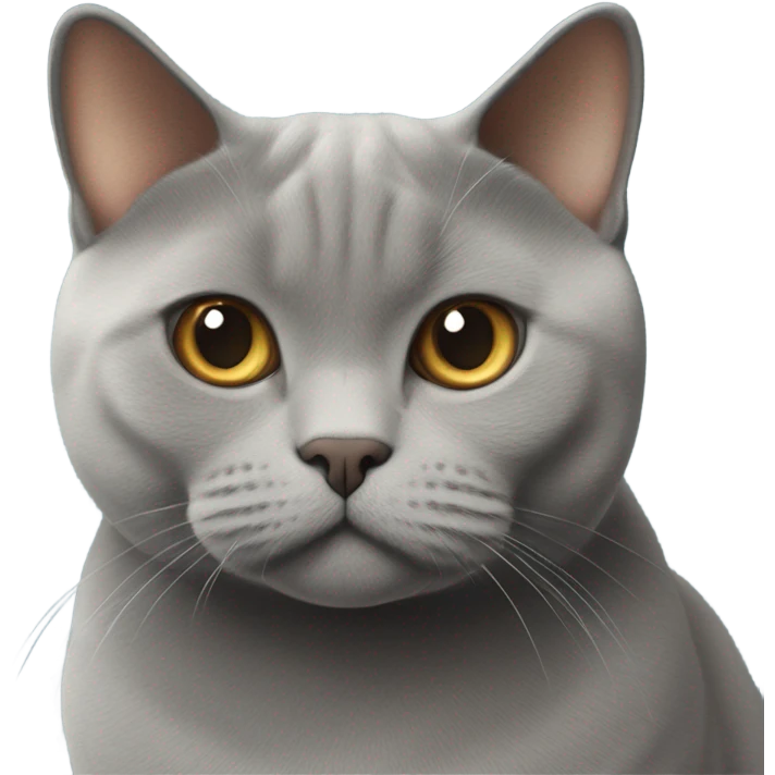 The British cat emoji
