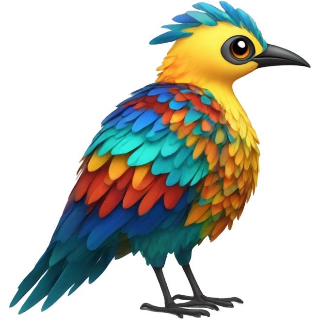 Beautiful bird  emoji