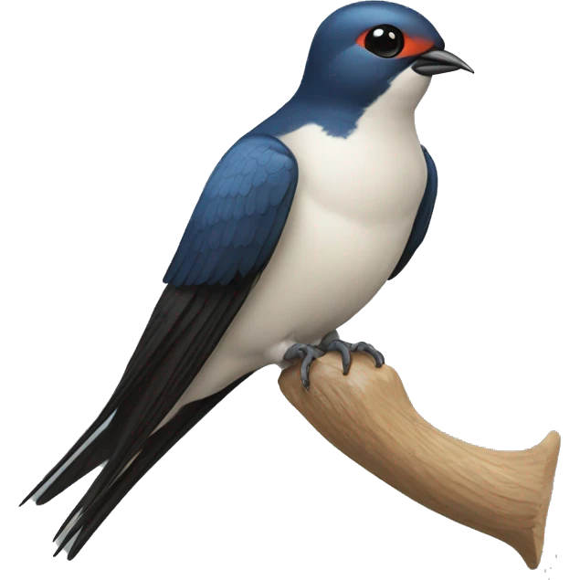 swallow bird tail emoji