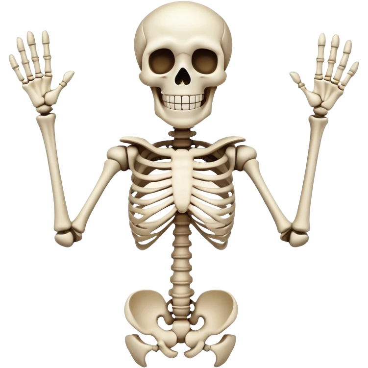 Papyrus The Skeleton, Full Skeletal Body emoji