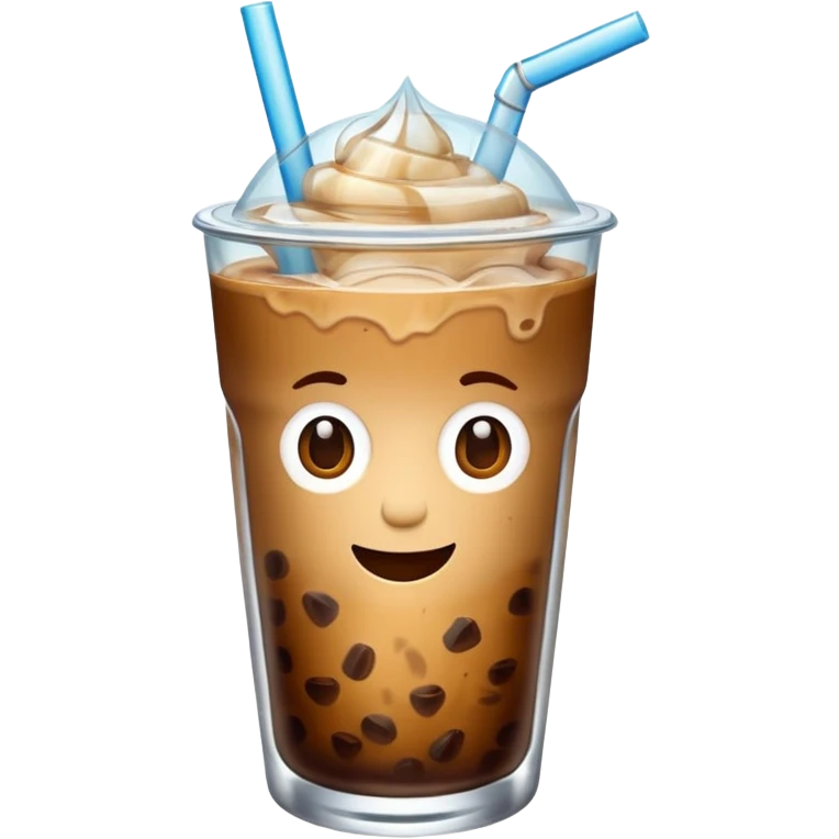Iced coffe emoji