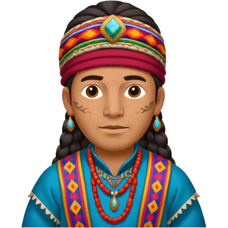 andean man with andean details emoji