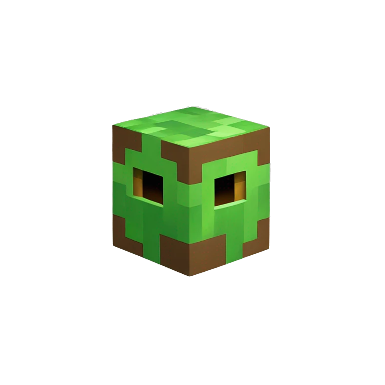 Minecraft logo emoji