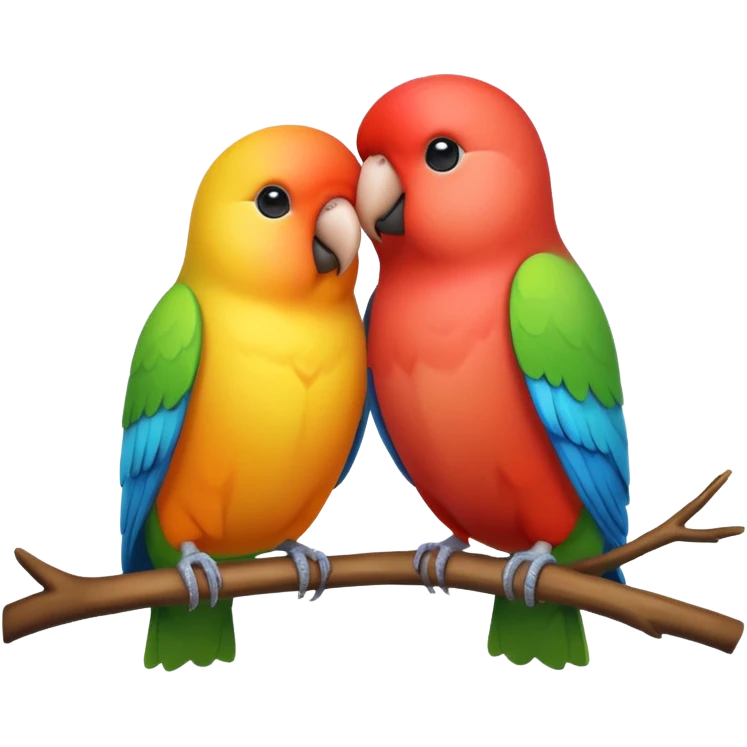 Lovebirds emoji