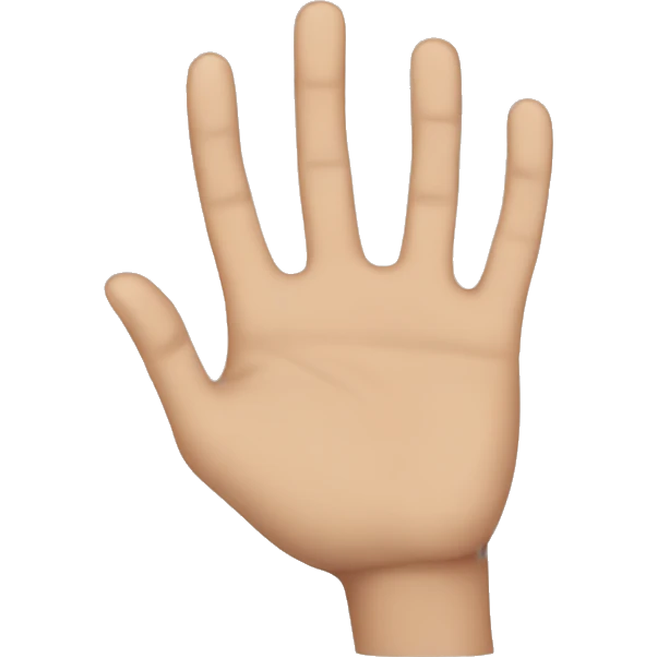 little finger emoji
