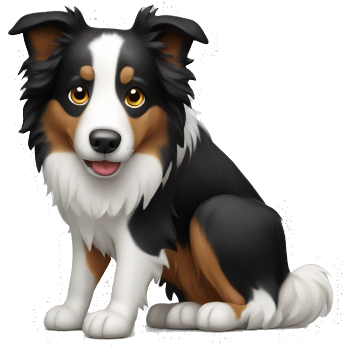 Border collie  emoji