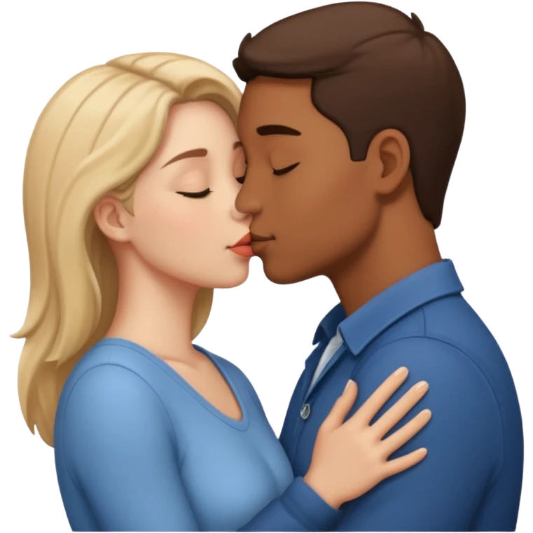 Good Night kiss emoji