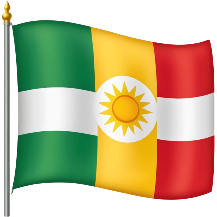 Kurdish flag emoji