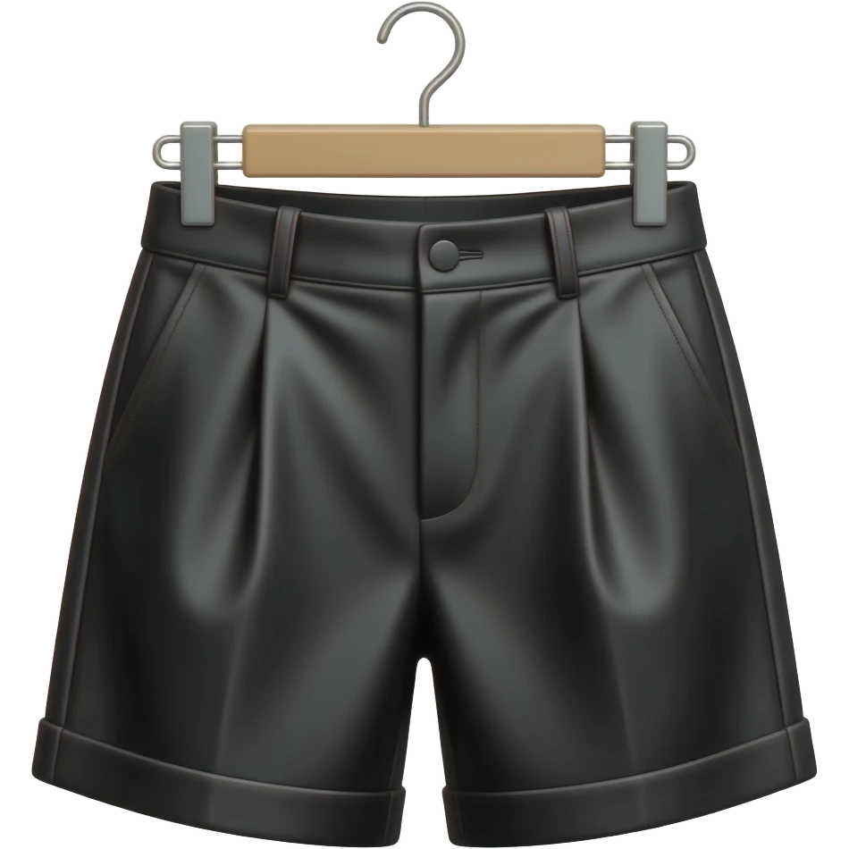 black SATIN LOW RISE TROUSERS emoji