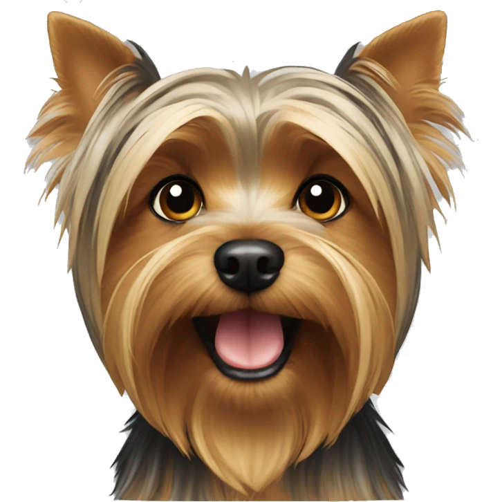 Yorkshire Terrier dog emoji