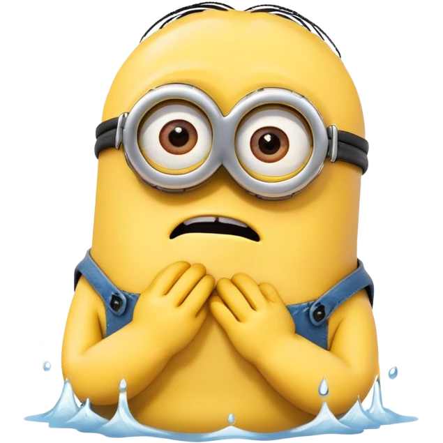 minion in distress emoji